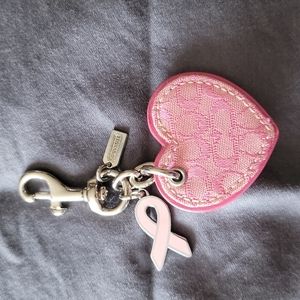 Authentic Coach Breast Cancer Heart